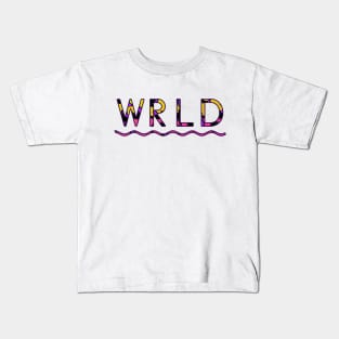 WRLD Colorfull Kids T-Shirt